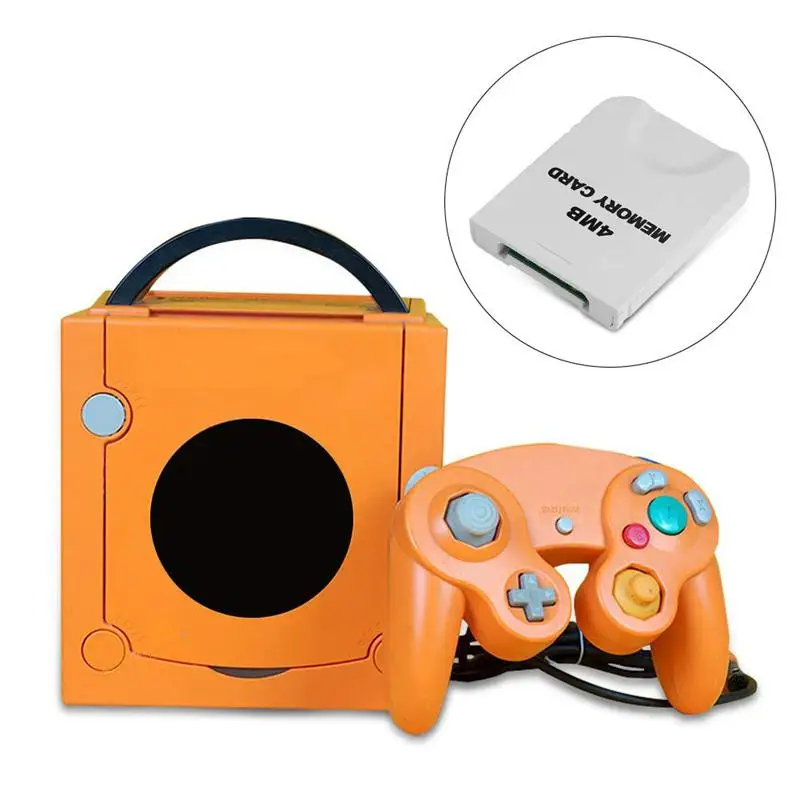 Белая карта памяти, совместимая с консолью wii& Gamecube