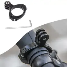 

New Bicycle Handlebar Bar Clamp Mount Aluminum For Gopro HD Quality Handlebar 5/4/3 High Hero Portable Parts Bicycle P0Y8