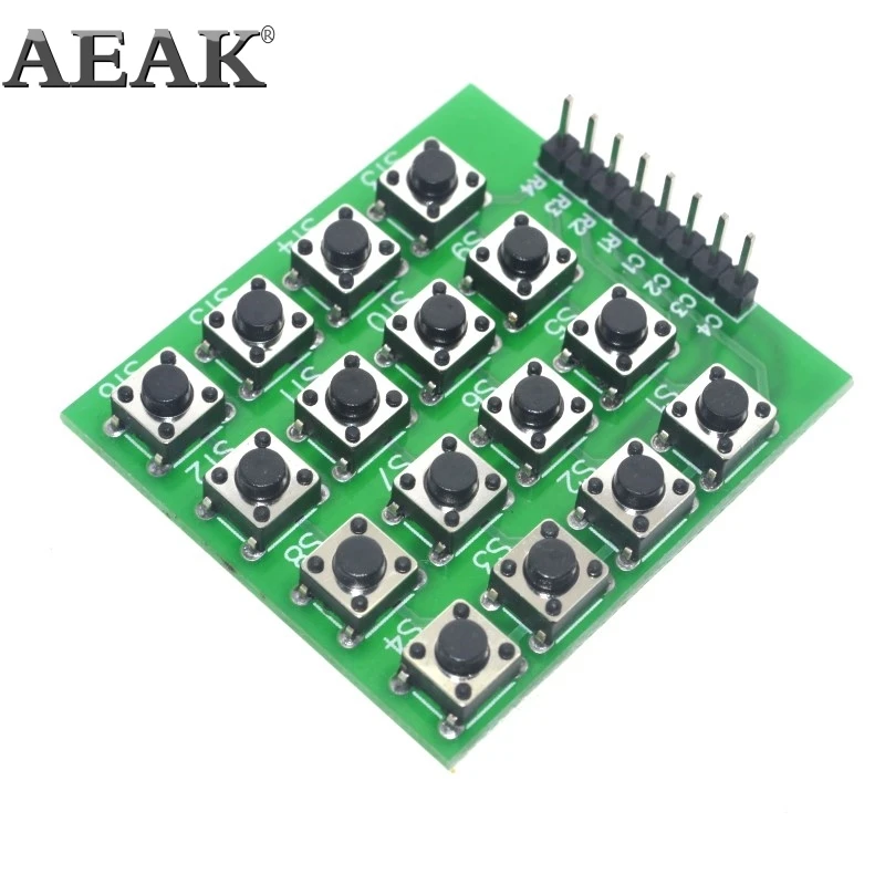 4x4 Матрица 16 клавиатура модуль кнопок|mcu module| |