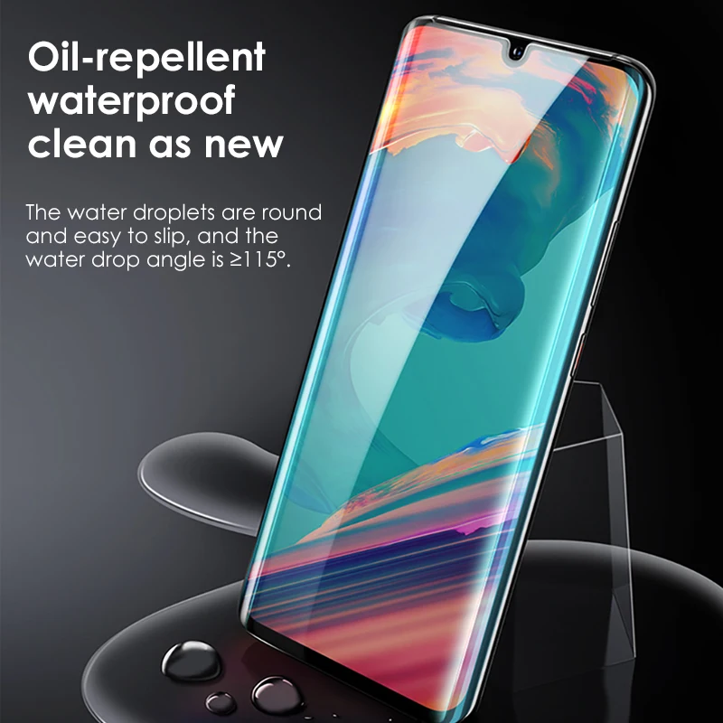 Benks XPRO+AGC Full Protective Tempered Glass For Huawei P30 Pro HD Curved Edge 0.3mm Thin Front Screen Protector Tempered Film