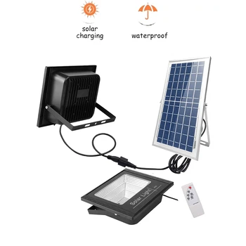 

Led Solar Light Outdoor Waterproof Lighting For Garden Wall LED Four Modes Rotable Pole Solar Lamp Newest split panel indoor hom