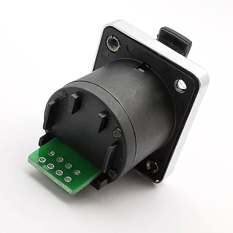 conector femea dos ethernet soquetes rj45 da montagem painel 03