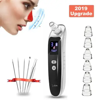 

Electric Blackhead Cleaner Ultrasonic Blackhead Remover Electric Face Cleaner Clean Pores Blackhead Machine Facial Care Tool
