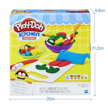 

Hasbro Play Doh Color Clay Plasticine Creative Chef Tool Children's Educational Toy B9012 Plasticine Tool Set