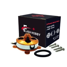 

FlashHobby D2812 1600kv Brushless Outrunner Motor 470g pull For Mini RC Plane