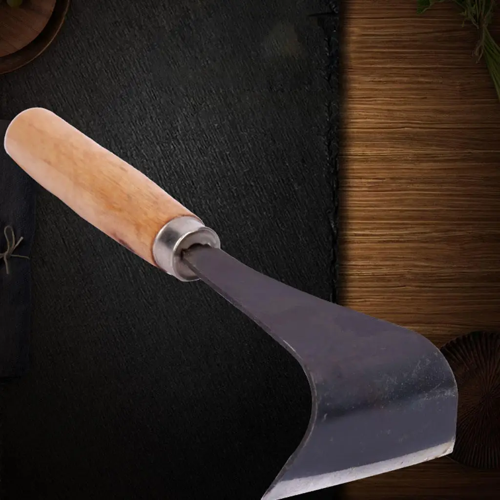 Wood Handle Scraper Wooden Handle Wood Tool Handle Bark Scraper Fit for Wood 2