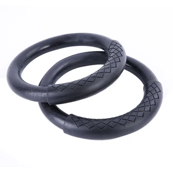 

2pcs 28 Mm Gymnastic Ring Non-Slip Workout ABS Pull Ups Exercise Equipment Training Easy Install Muscle Fitness With Foam Handle