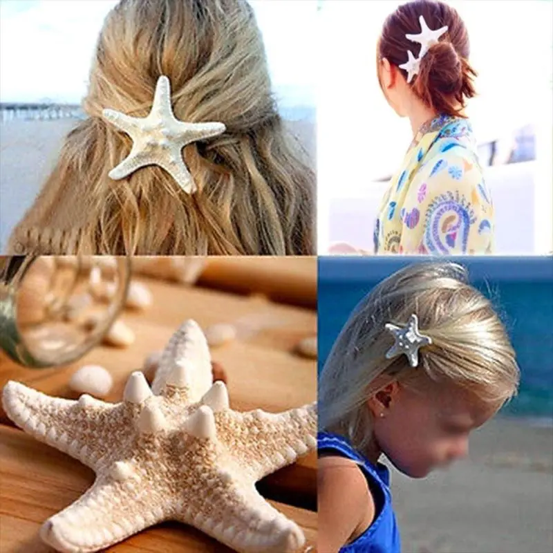 

Fashion Wild Women Hairpin Starfish Styling BB Clip DIY Simple Cute Girls Hair Accessories Y4QB