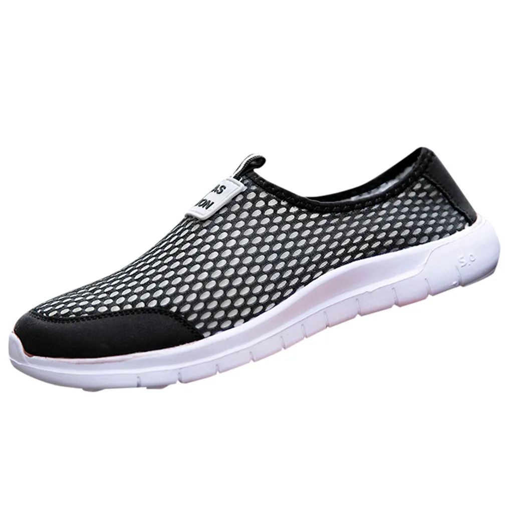 KANCOOLD Running Shoes Men Sneakers Wild Mesh Cloth Athletic Comfortable Lightweight Walking Leisure Sports Board Shoes 109#4