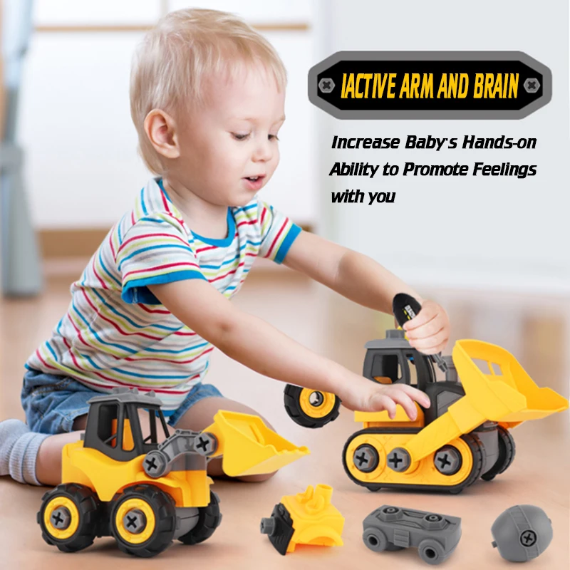 

Detachabl Bigger Engineering Vehicle Car Styling Toys For Children Boys Dump Tracks Educational Model Diecast Cars Toy Kids