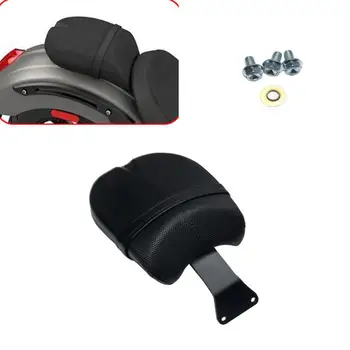 

Motorcycle Black Grid Artificial Leather Rear Passenger Pillion Pad Seat Cushion Bracket For Victory Octane models 2017 2018