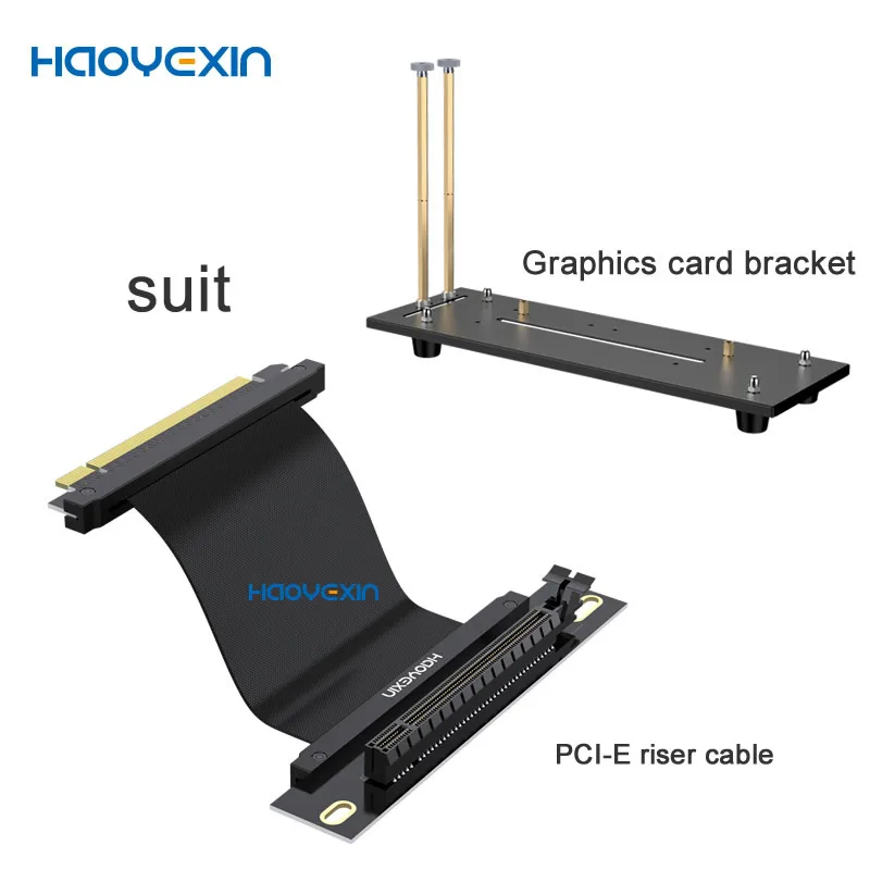 PCI-E3.0, 16X Extender, Suporte para Mineração, Placa Gráfica, Suporte