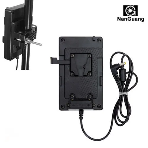 

battery adapter for NANGUANG LED lamps (H-Ver.) with V-Mount CD15