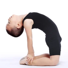 Summer Kids Boys Girls Ballet Danc Leotards Rhythmic Gymnastics Bodysuit cotton Crew neck Training Daily Children Costume