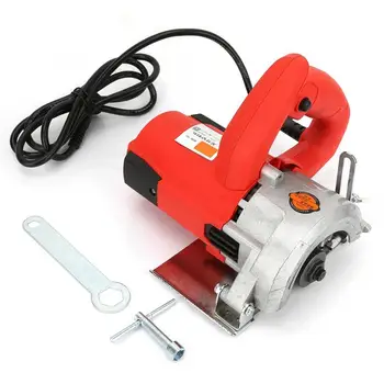 

AC 220V 1680W Circular Saw 110mm Blade Metal Stone Wood Plastic Cutting Machine 0-45 Degree Adjustable