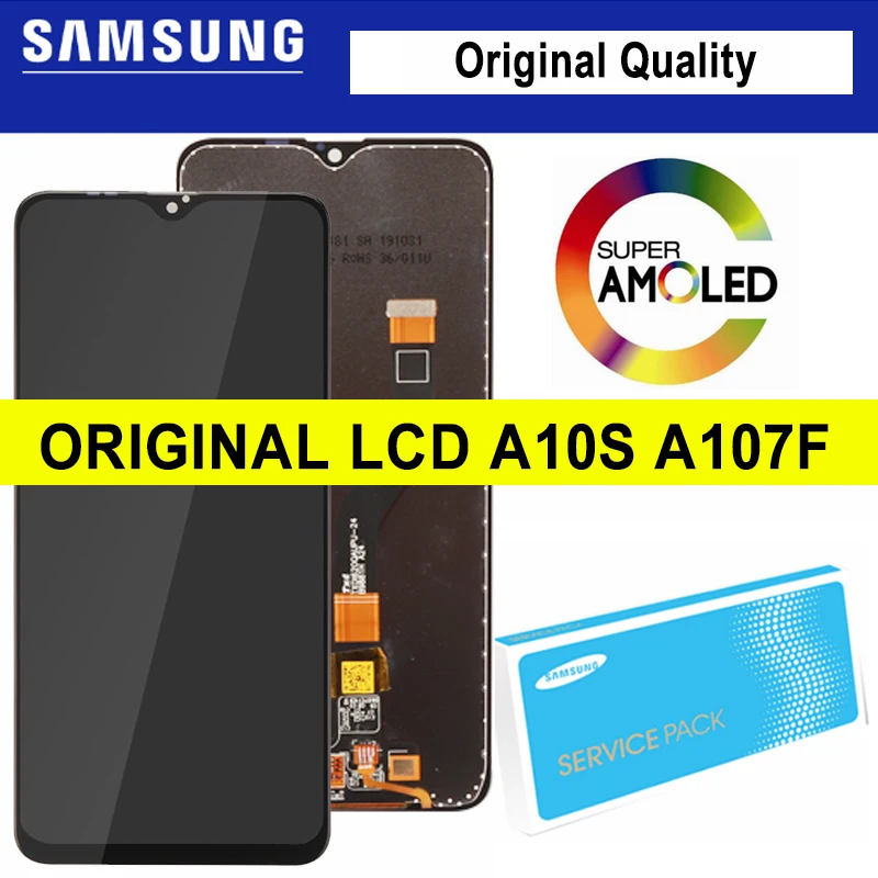 

10PCS/LOT Original LCD for Samsung Galaxy A10s A107/DS A107F A107F LCD Display Screen Digitizer Assembly Repair Parts