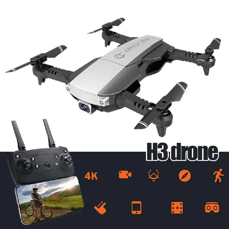 H3 Дрон 4K 1080 в реальном времени WiFi передача HD камера оптический поток Hover RC вертолет с камерой дистанционного управления вертолет