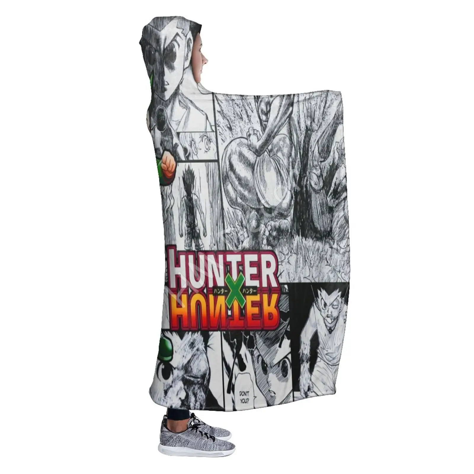 Hunter X Hunter Blanket Hoodie Classic Japanese Anime 3D Print