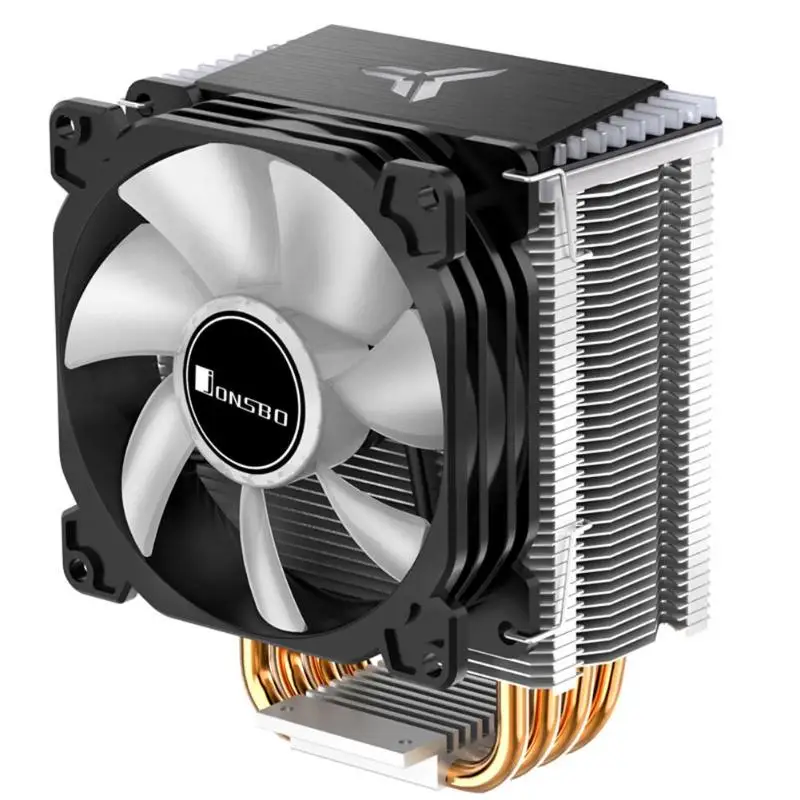 Jonsbo CR1400 4 тепловые трубки процессор кулер вентилятор башня 5 в 3pin ARGB Охлаждающие вентиляторы радиатор для AM4/AM3+/AM3/AM2+/LGA 775/1150