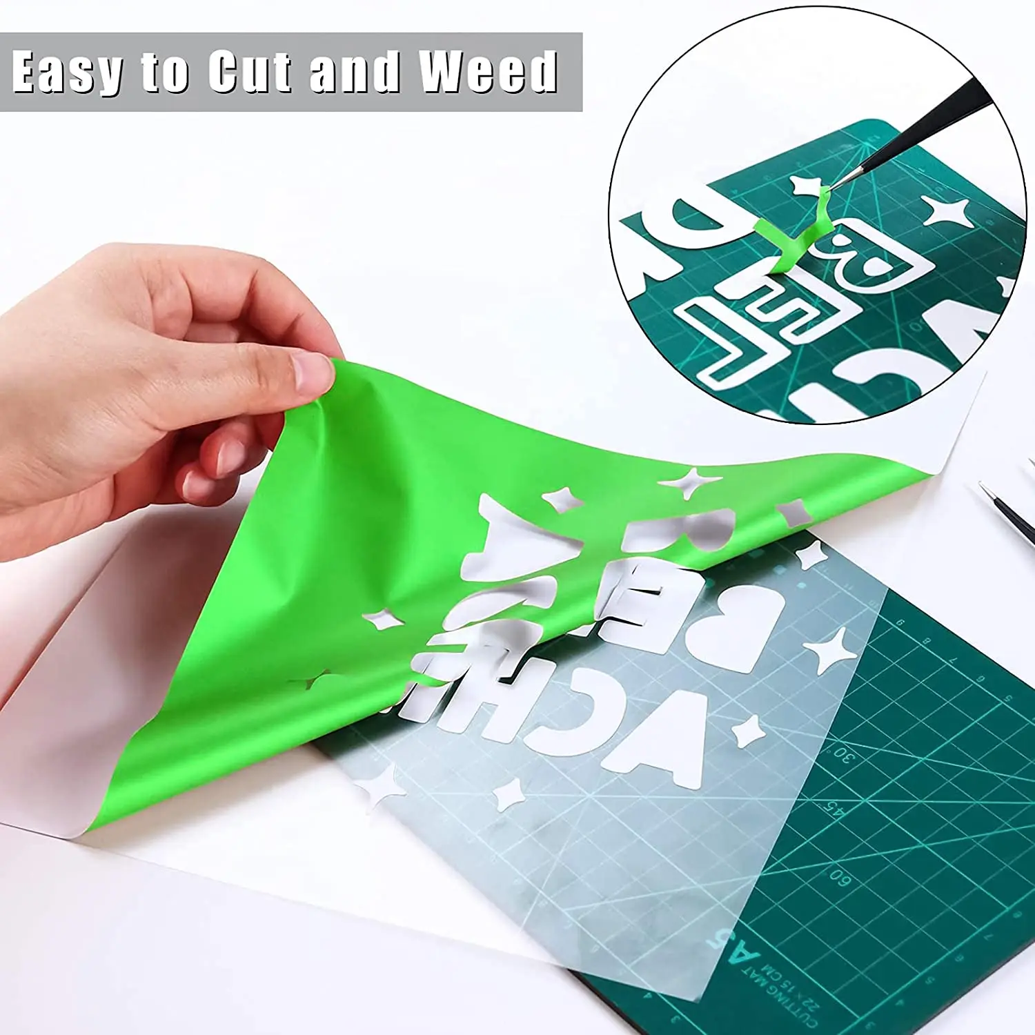New 3d Puff Htv Luminous Heat Transfer Vinyl Film Glow In The Dark With  Back Sticky Easy Weed Photoluminescent Thermal Vinil Rol - Transfer Paper -  AliExpress