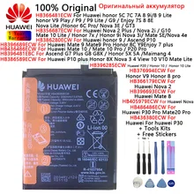 Original Phone Battery For Huawei honor 7C 7A 8 9 9 lite Nova 2 3 4/2i Ascend P10 P20 Huawei P30 P30 Pro Mate 8 9 10 /10 20 Pro