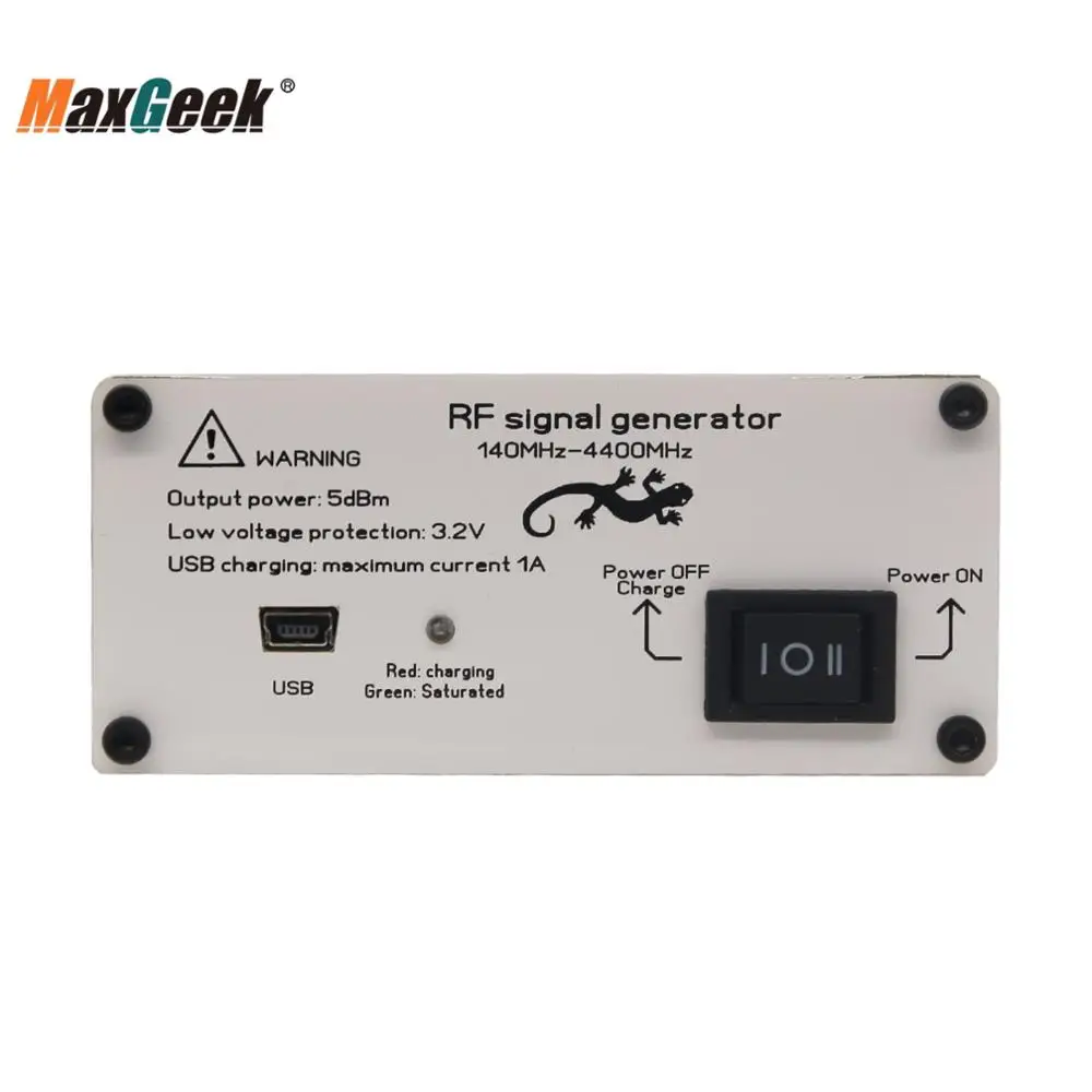 Maxgeek Новый 140 МГц 4400 5 дБм генератор сигналов с батареей + чехол|Генераторы сигнала|