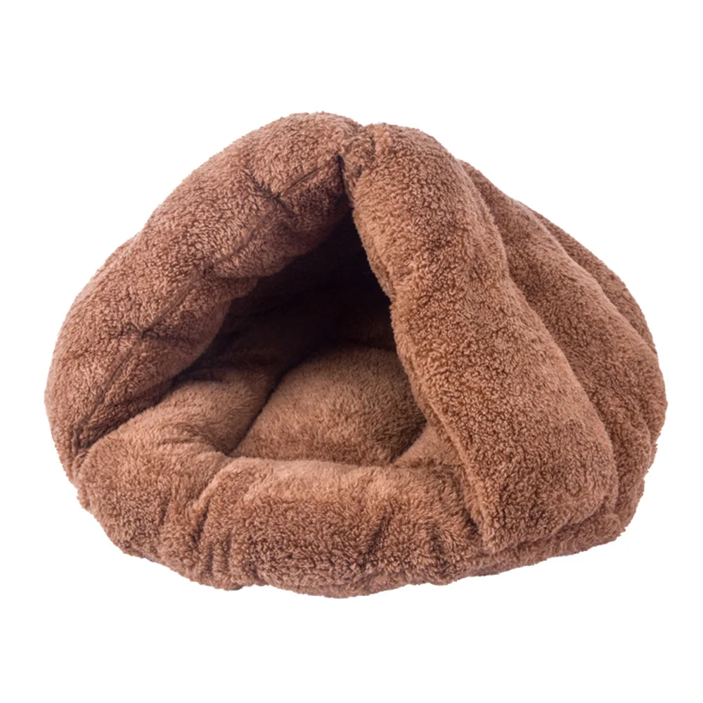 Pet Cave 1 шт. сплошной цвет собака теплый мягкий зимний автомобиль хлопок