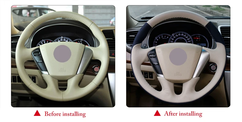 for Nissan Murano 2009 steering wheel cover