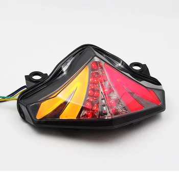 

For Kawasaki Ninja ER6N Er-6n 2012 2013 2014 2015 2016 17 LED Taillights Brake Lamp Turn Signal Rear Tail Lamp Light Motorcycle