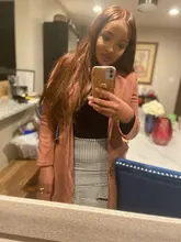 Peluca con malla frontal para mujeres negras, pelo liso de color con pelo de bebé 13x4, pelucas de cabello humano brasileño con encaje frontal, 4x4, Remy