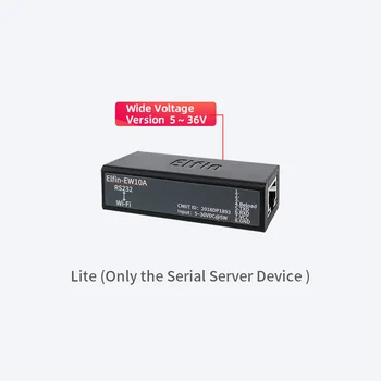 

5-36V Wide Voltage Serial Port RS232 to Ethernet Serial Device Server TCP/IP Telnet Modbus TCP Protocol