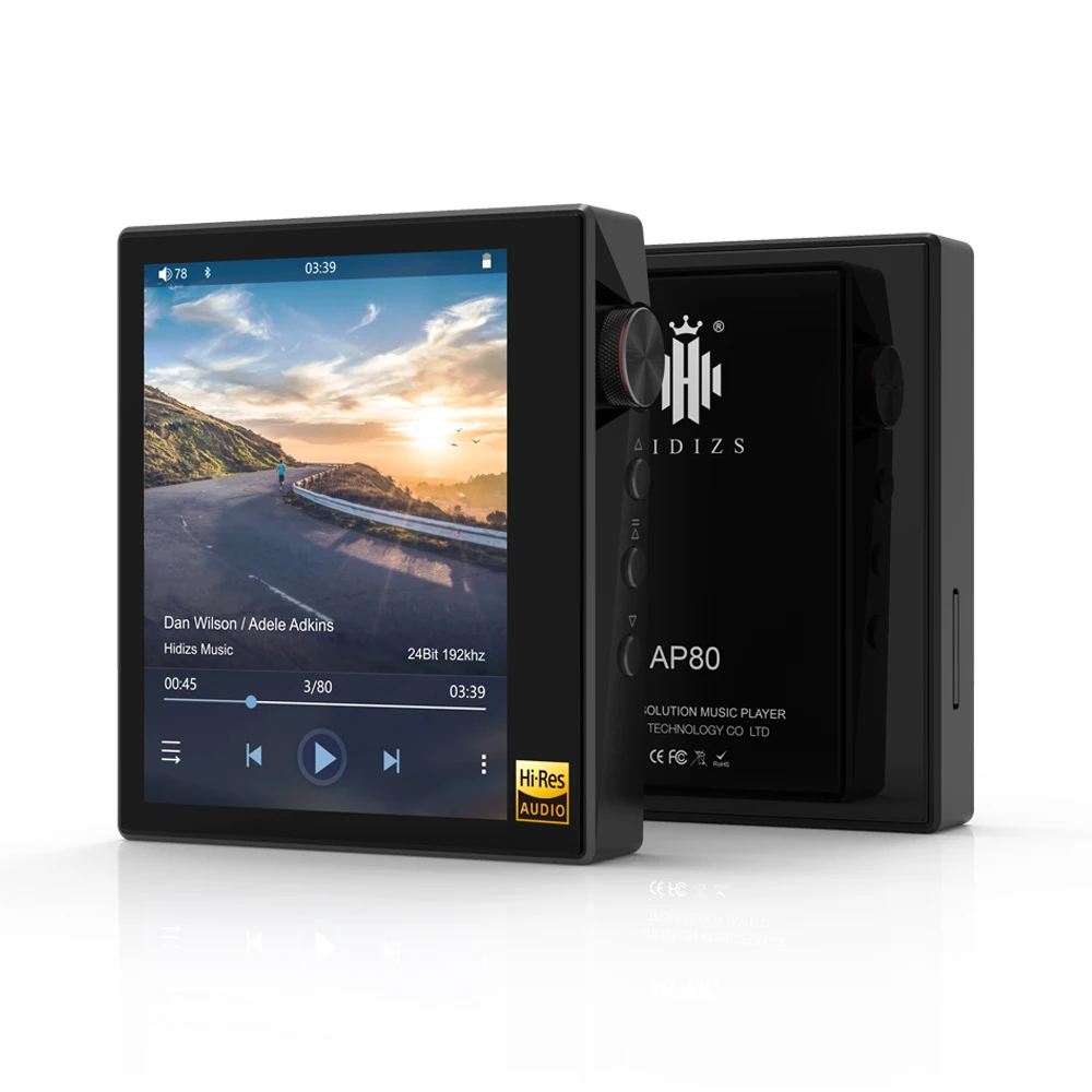 Mp3 плееры Hidizs AP80 Hi Res Bluetooth HIFI Music ES9218P LDAC USB DAC DSD 64/128 FM Radio HibyLink FLAC DAP|MP3-плееры| |