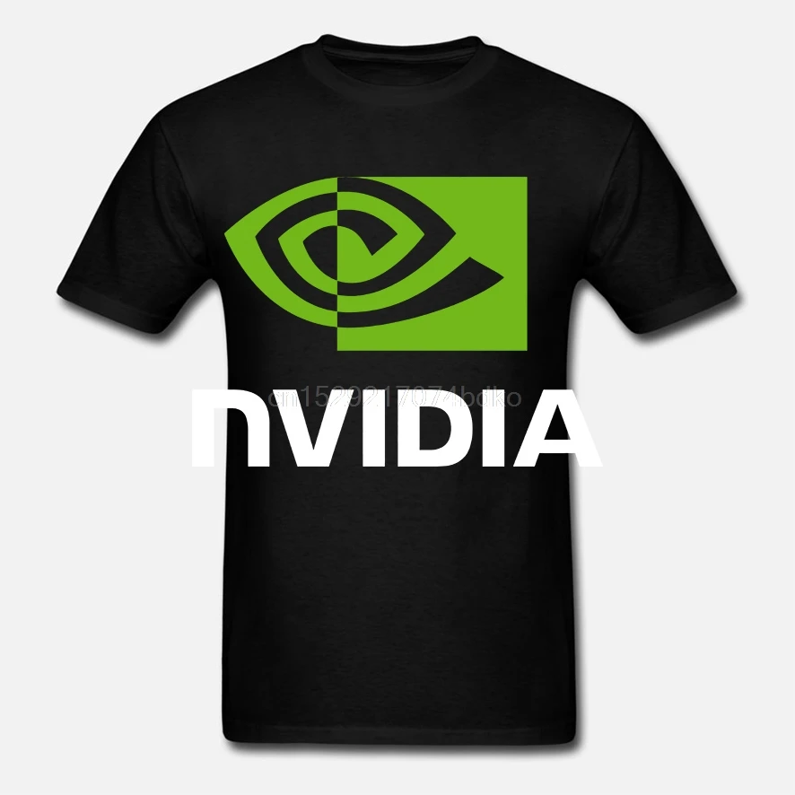Новая футболка с логотипом NVIDIA все размеры США размер S M L XL 2XL 3XL GP1 (1) | Мужская