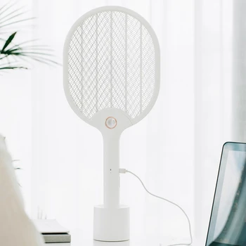 

High-capacity Lithium Battery Electric Insect Racket Swatter Zapper USB Rechargeable Mosquito Swatter Kill Fly 3 Network