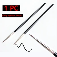 Beauty Makeup Brushes Fine Eyebrow Cream Brush Eyeliner Pen Black Eyeliner Brush Mink Hair 1