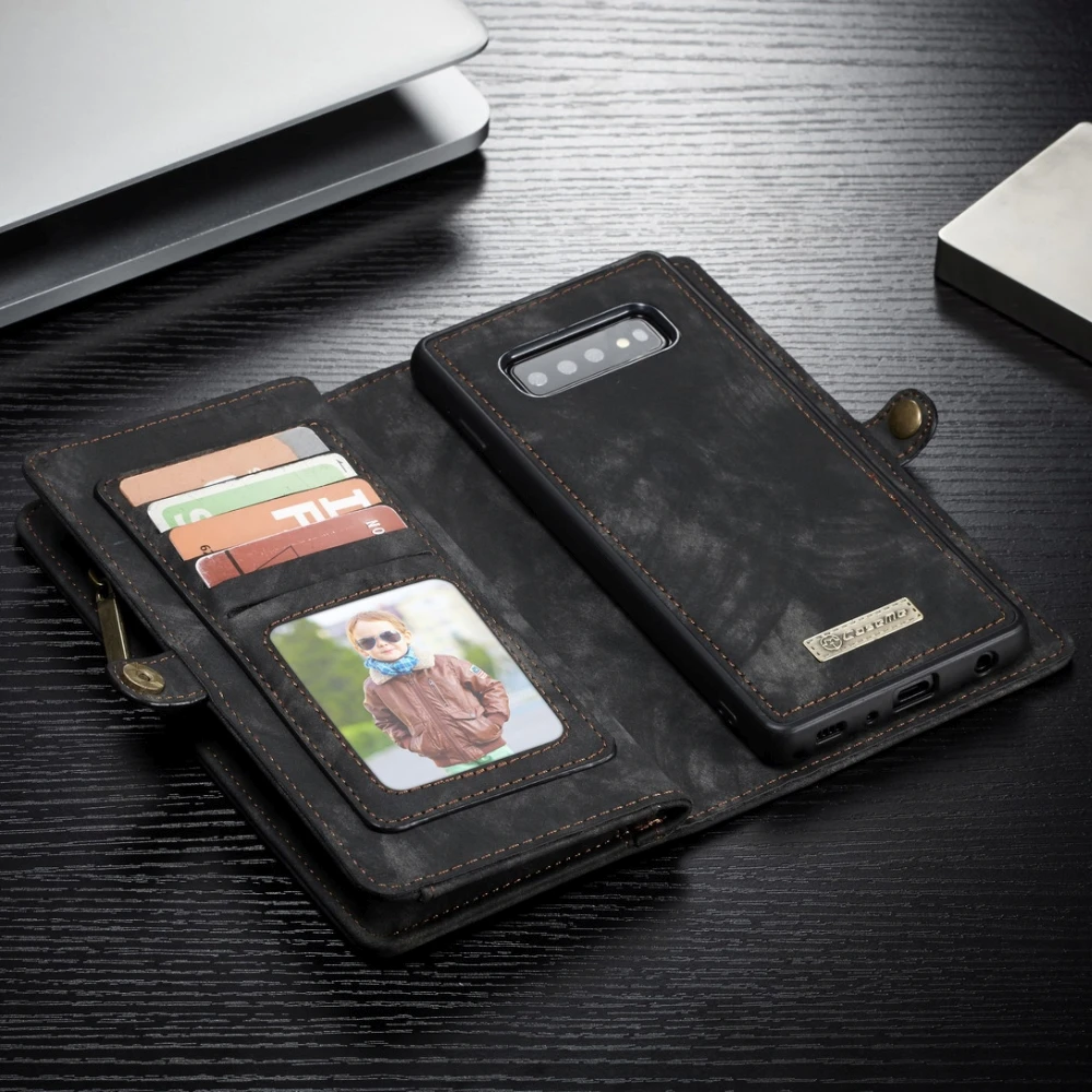 Чехол-кошелек из натуральной кожи LAPOPNUT для samsung Galaxy S9 Plus S10 S10E Note 8 9, роскошный флип-чехол для телефона samsung S8 S7 Edge