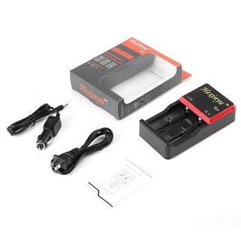 

HXY-H2e Digital LCD Display Battery Charger Advanced Protection Batteries FOR 26650/18650/18490/17335/16340/10440