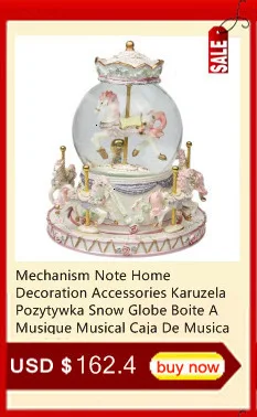 Музыкальный механизм Muzik Kutusu, подарок на день рождения для подруги, снежный шар, музыкальная карусель Caja, музыкальная шкатулка