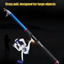 Fishing-rods FRP Mini Ultra Light Super Thin Sea Rod Portable Fishing Gear Metal Fishing Wheel Set&T8