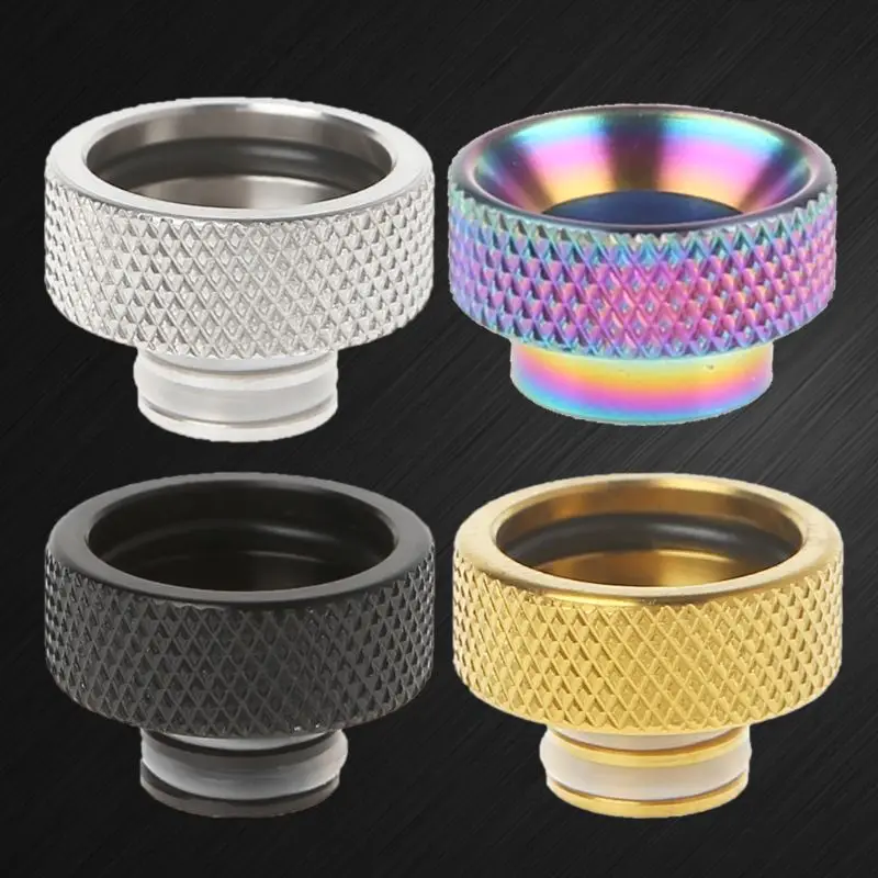 Metal 510 do 810 elektroniczny papieros Drip Tip ustniki Ada…