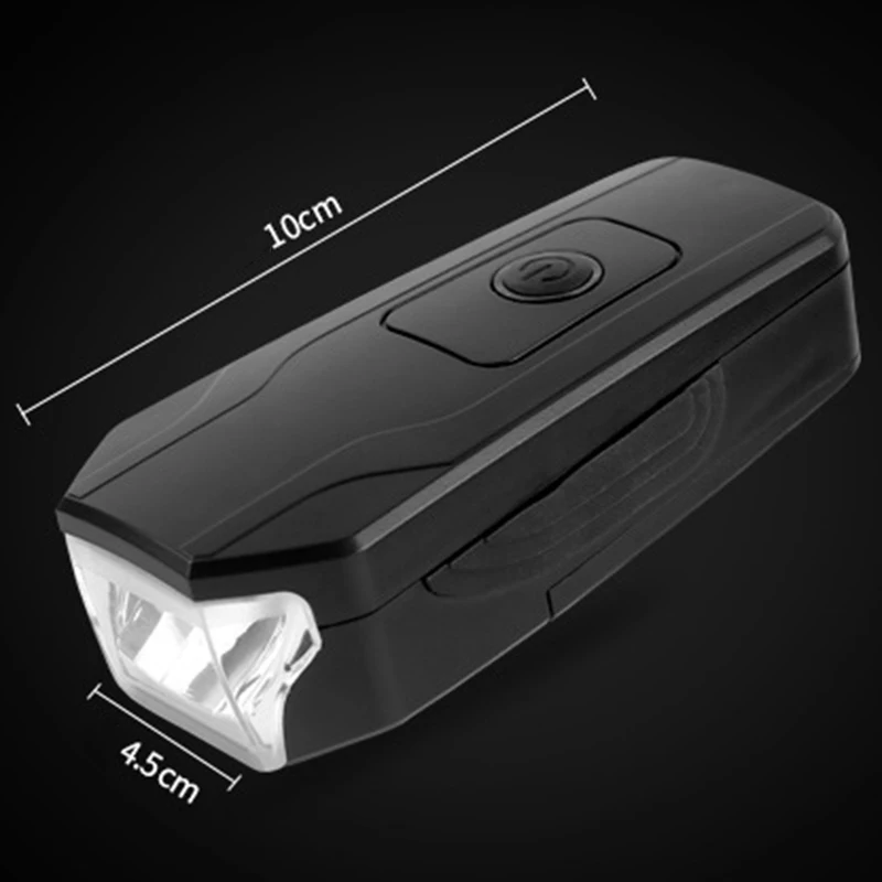 Excellent Bicycle Headlights Battery Horns Lightweight Bicycle Horns Light Installation Night Riding Equipment Road Bike Commuter Flashl 4