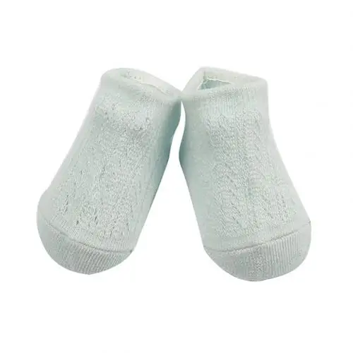 Green S 1 Pair Newborn Baby Socks Spring Summer Mesh Breathable Newborn Cotton Infant Baby Boy Girl Short Socks For 1-4 Years Socks - Цвет: Green S