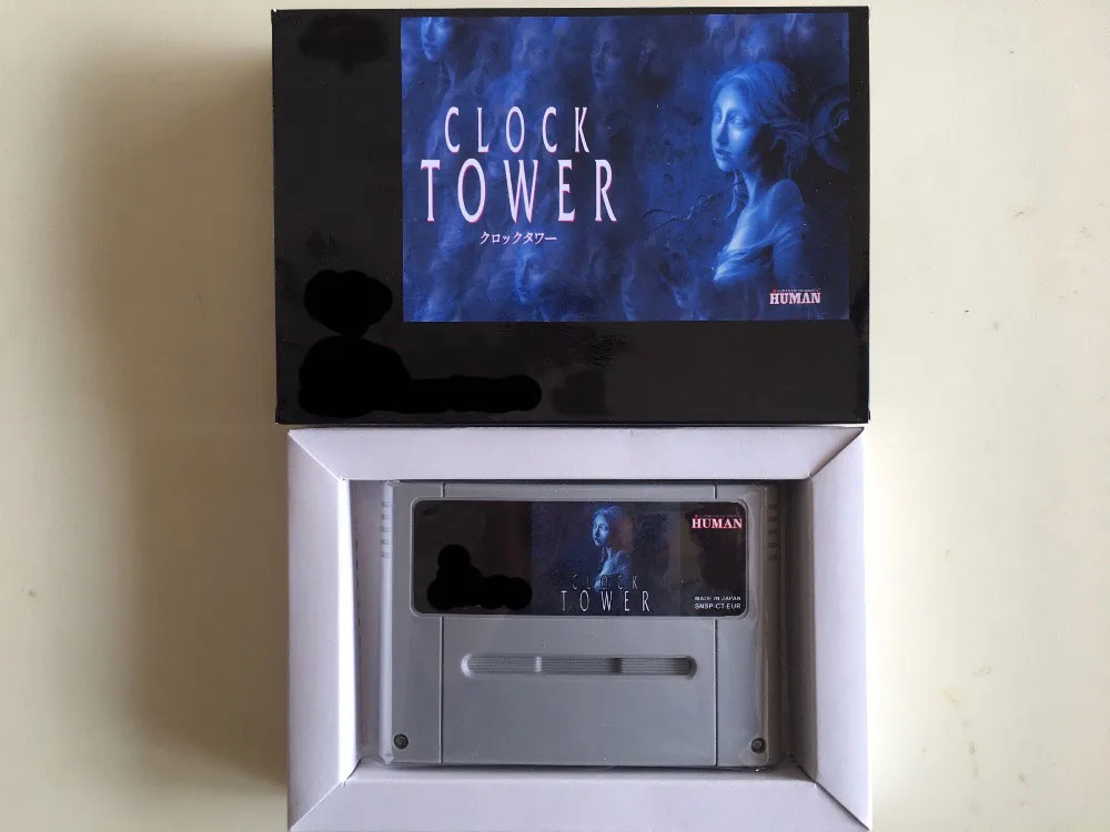 Giochi A 16Bit ** Clock Tower (Versione Pal Eur!! Cartuccia Box!! Lingua Spagnola!!)