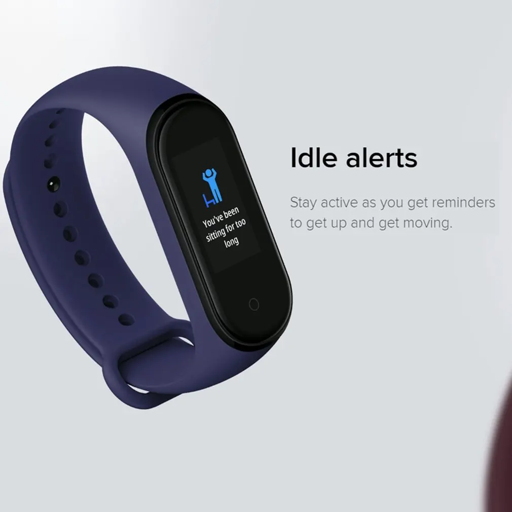 Xiaomi mi смарт-браслет 4 цветной AMOLED экран mi Band 4 Smartband фитнес-браслет Bluetooth водонепроницаемый смарт-браслет