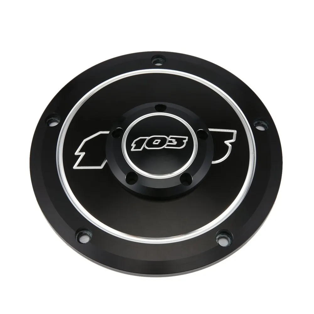 Black Derby Cover Clutch Timing Timer Cover For Harley Touring Road King Dyna Softail Deluxe