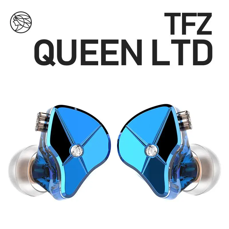 TFZ QUEEN LTD Dynamic Driver Two divided frequency High Quality Earphones 2 pin 0 78mm HiFi Audiophile In ear Earphones