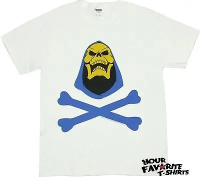 He-Man Masters Of The Universe Skeletor Portrait T Shirt Cartoon t shirt men Unisex New Fashion Loose Size top |