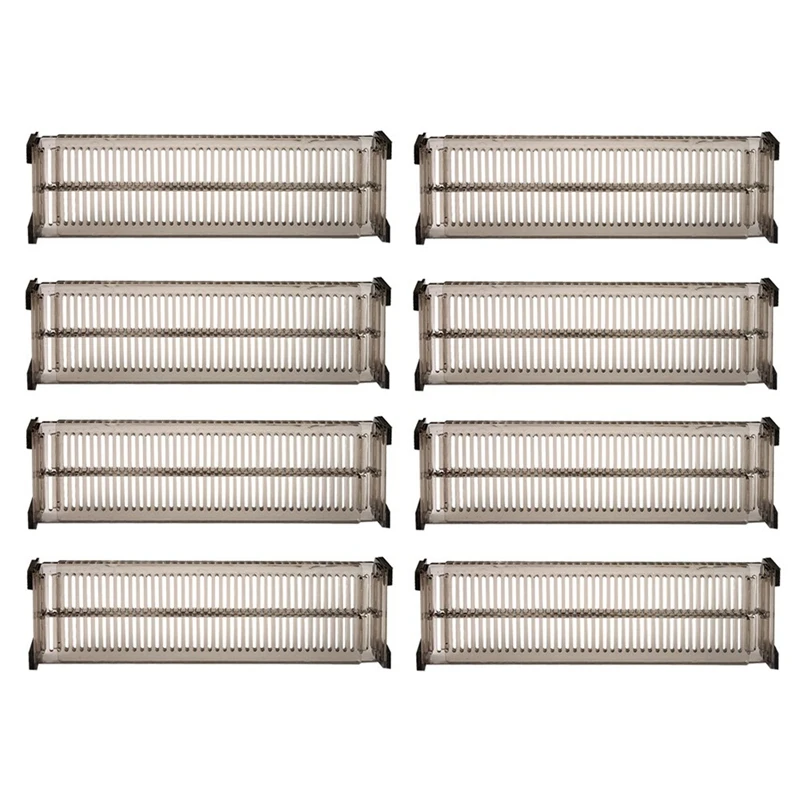 Big deal 8 PCS Adjustable Drawer Dividers DIY Cabinet Storage Partition Divider for Clutter Kitchen Cutlery Organizer - Цена: 923,49 руб.