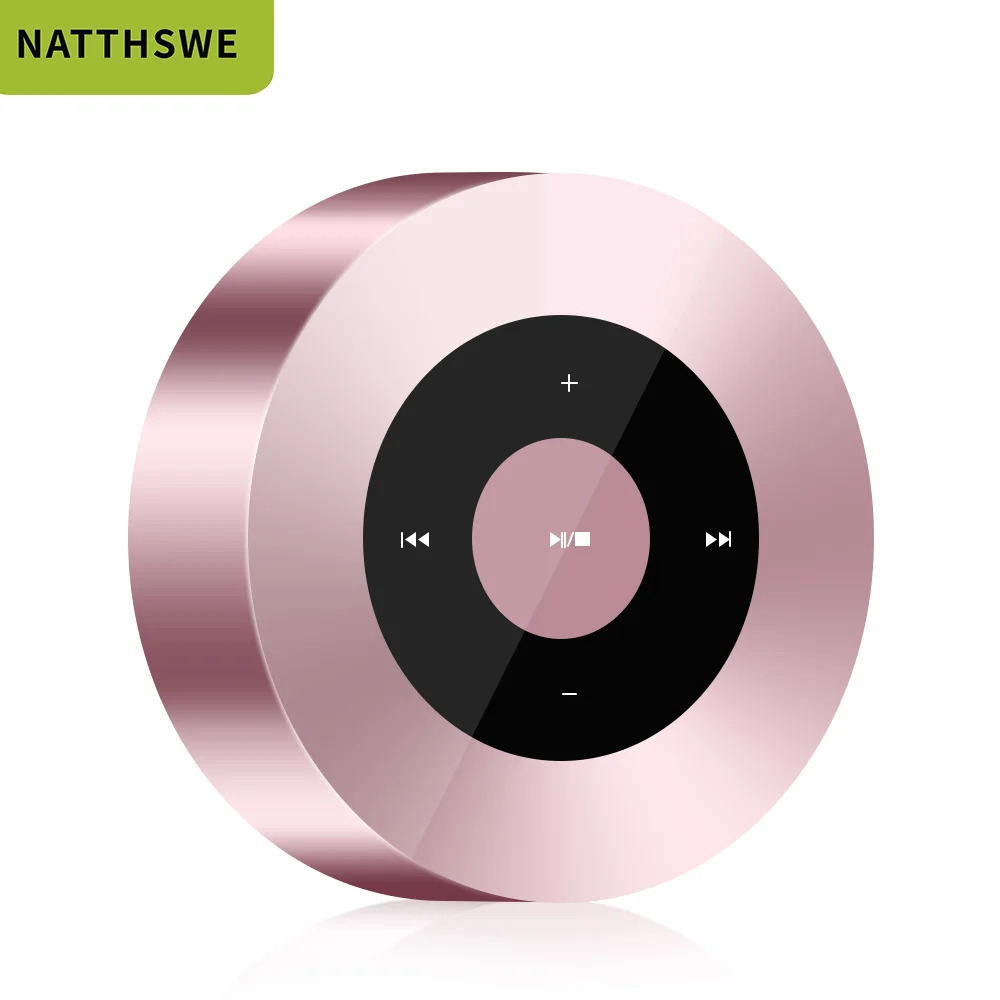 NATTHSWE светодиодный сенсорный дизайн портативные мини беспроводные Bluetooth колонки Поддержка Hands Free TF карта звук музыки с HD звуком