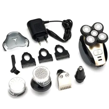 

Contour Tracking System Double Ring Veneer Knife Net Creative Easy Grip Body Electric Shaver Razor Rechargeable Razor